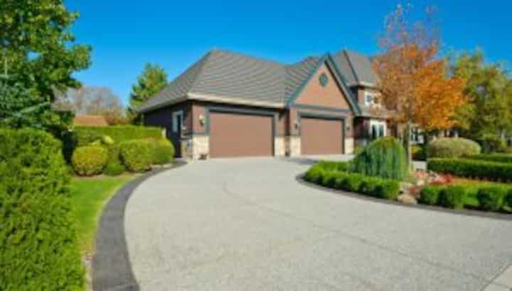 Paved Concrete Driveway Panama City, Florida